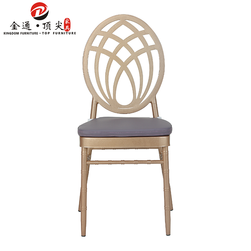 Iron Wedding Hall Chair OEM CY-8868