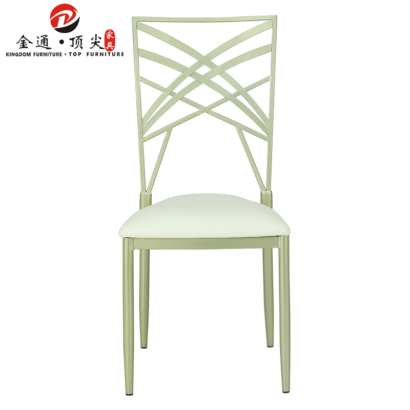 Iron Wedding Hall Chair OEM CY-8866